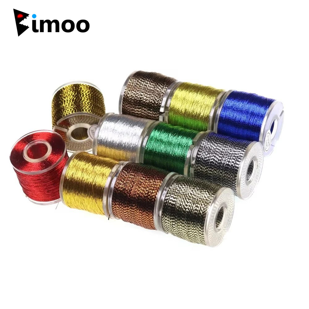Fishing Rod Repair Kit - 100 Yards/Spool Fishing Rod Building Metallic