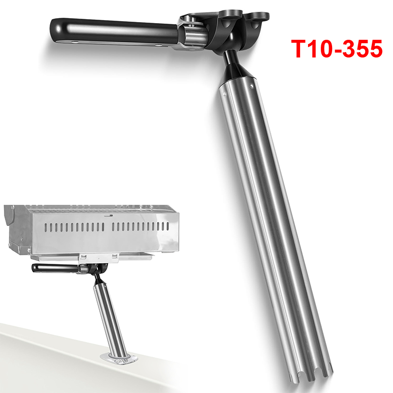 Fishing Rod Holder - All-Angle Adjustable Fish Rod Holder Grill