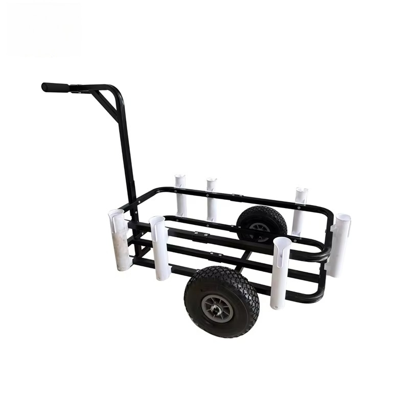 Fishing Rod Holder - Collapsible Wagon Beach Wagon Fishing Cart