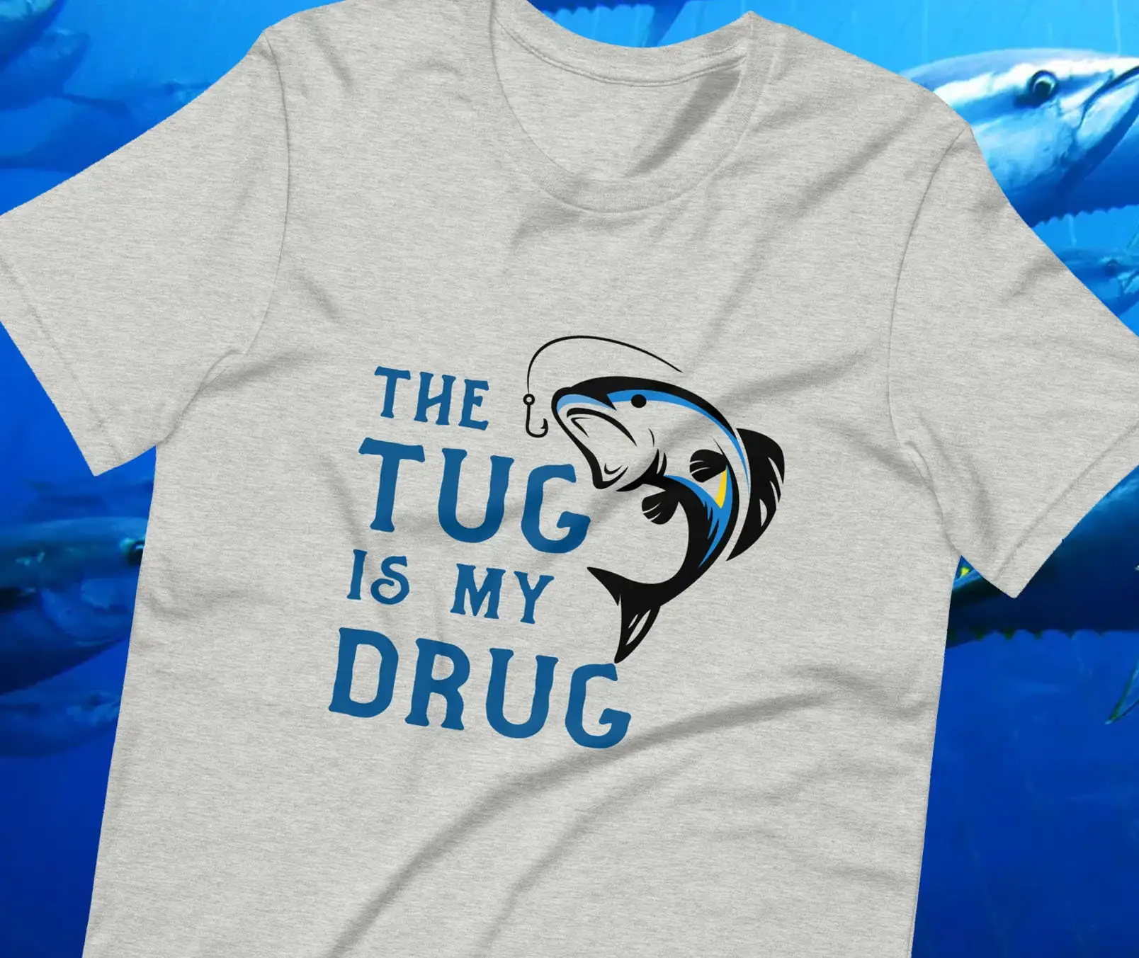 Fishing Rod Boat - The Tug Is My Drug T