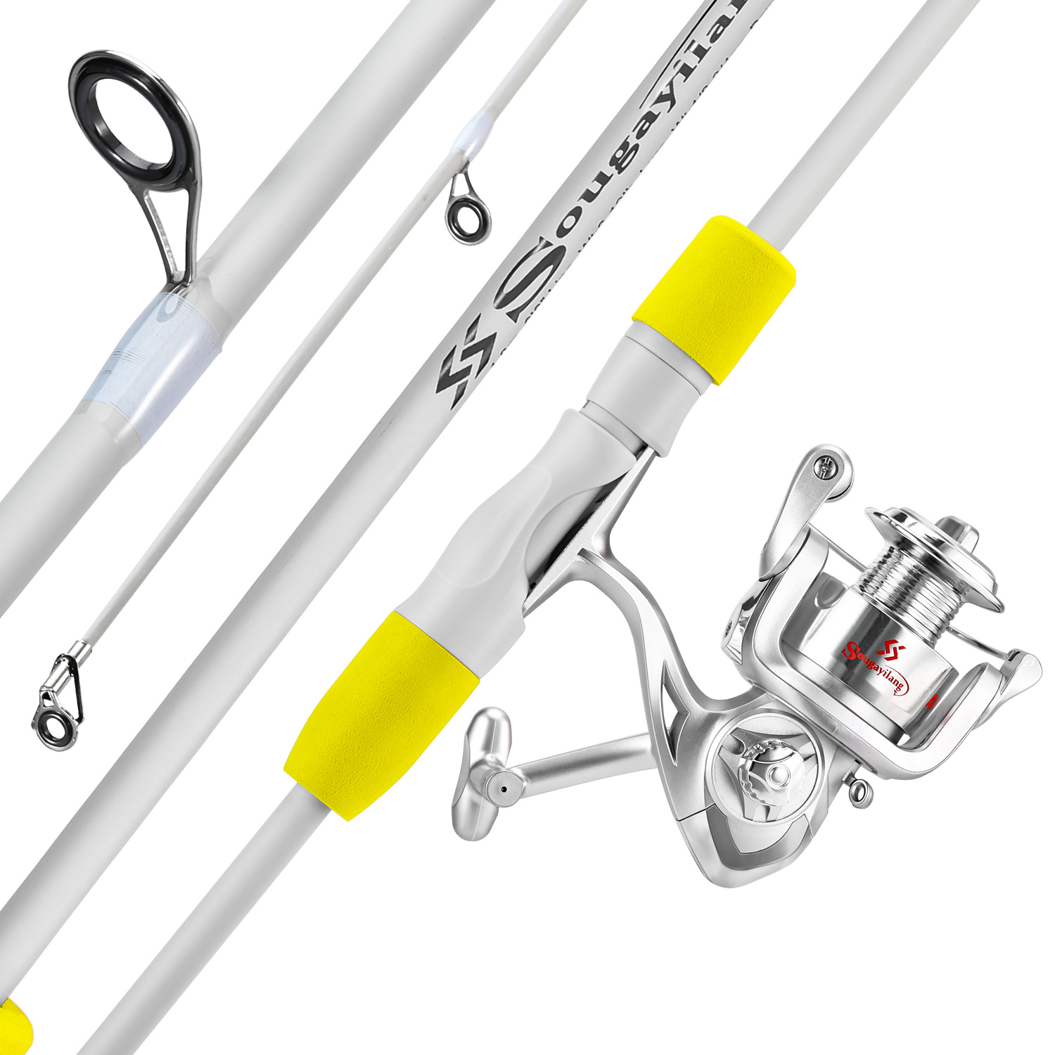 Fishing Rod Spinning - Sougayilang 2section Spinning Fishing Rod and