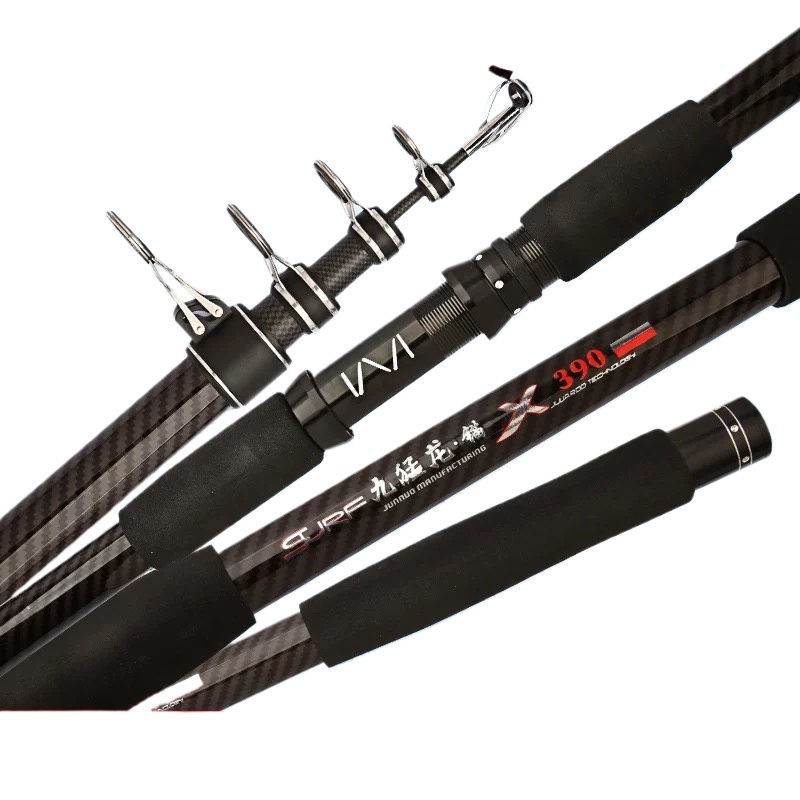 Fishing Rod Surf - 3.6M-4.5M Telescopic Fishing Rod Carbon Portable
