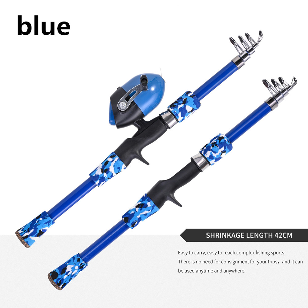 Portable telescopic camouflage - Fishing Rod Ice ulasan dan harga