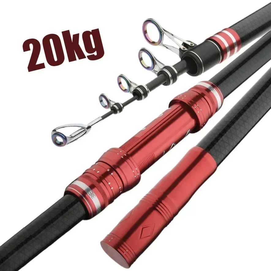 2.7m 3.6m 3.9m 4.5m Telescopic - Fishing Rod Surf ulasan dan harga