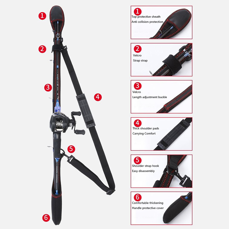 New Fishing Rod Protective She - Fishing Rod Case ulasan dan harga