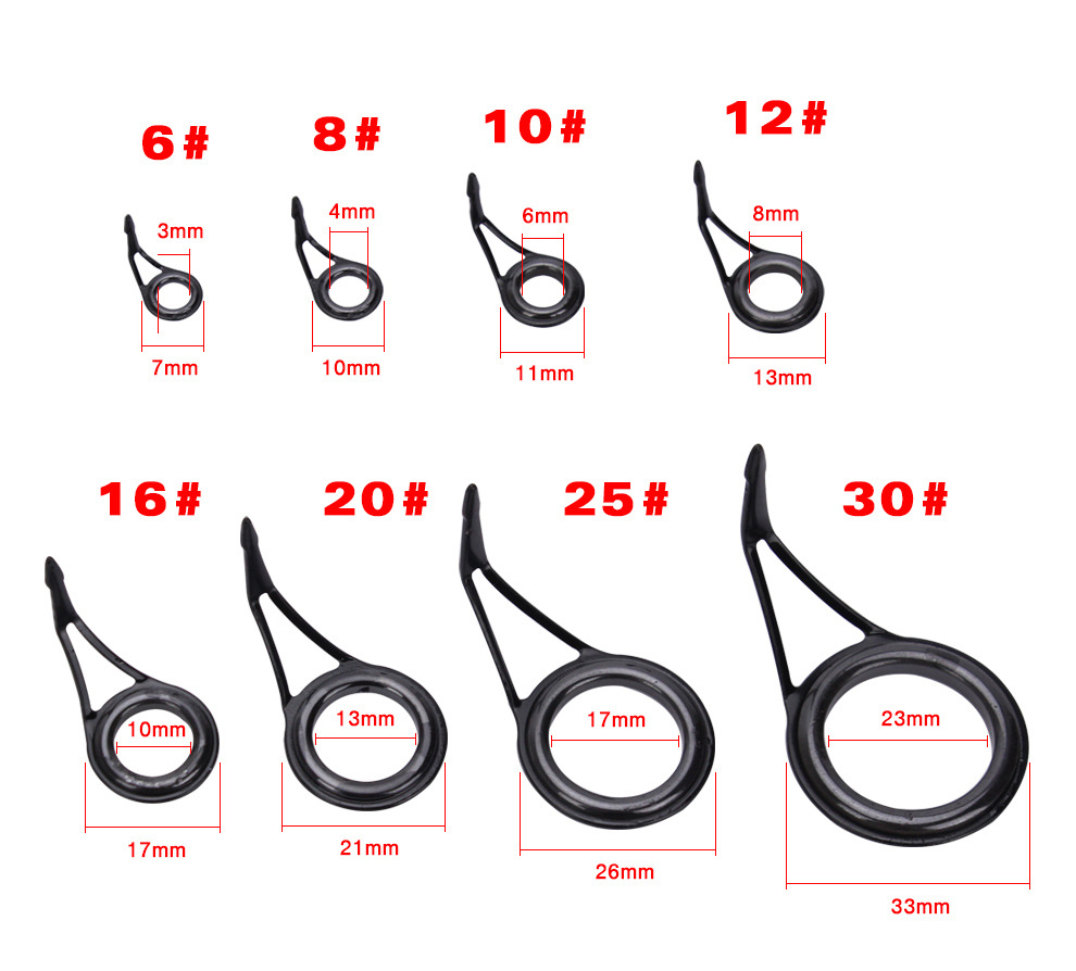 Fishing Rod Guide Ring Stainle - Fishing Rod Guide Replacement ulasan dan harga