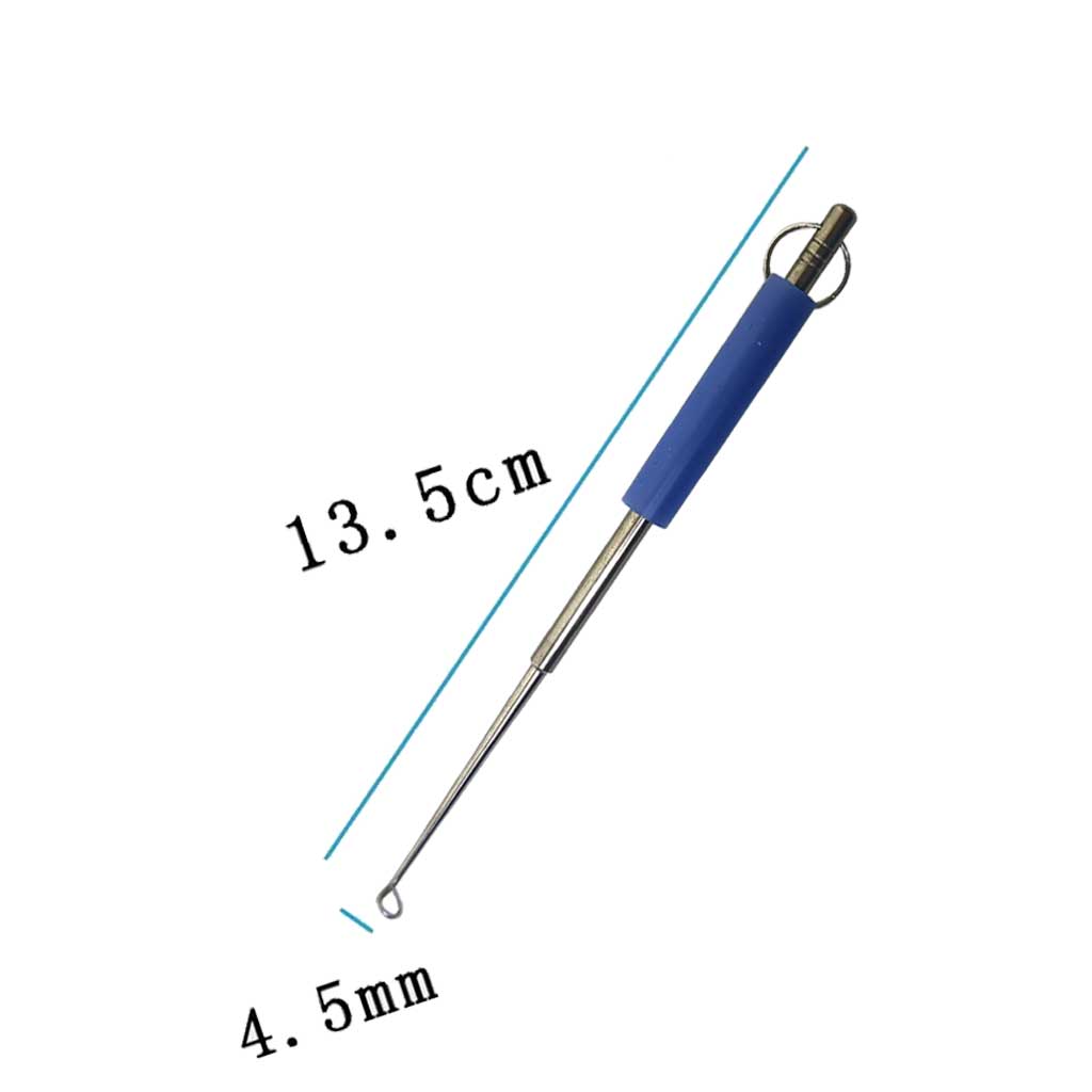 3-Pack Stainless Steel Fish Ho - Fishing Rod Building Kit ulasan dan harga