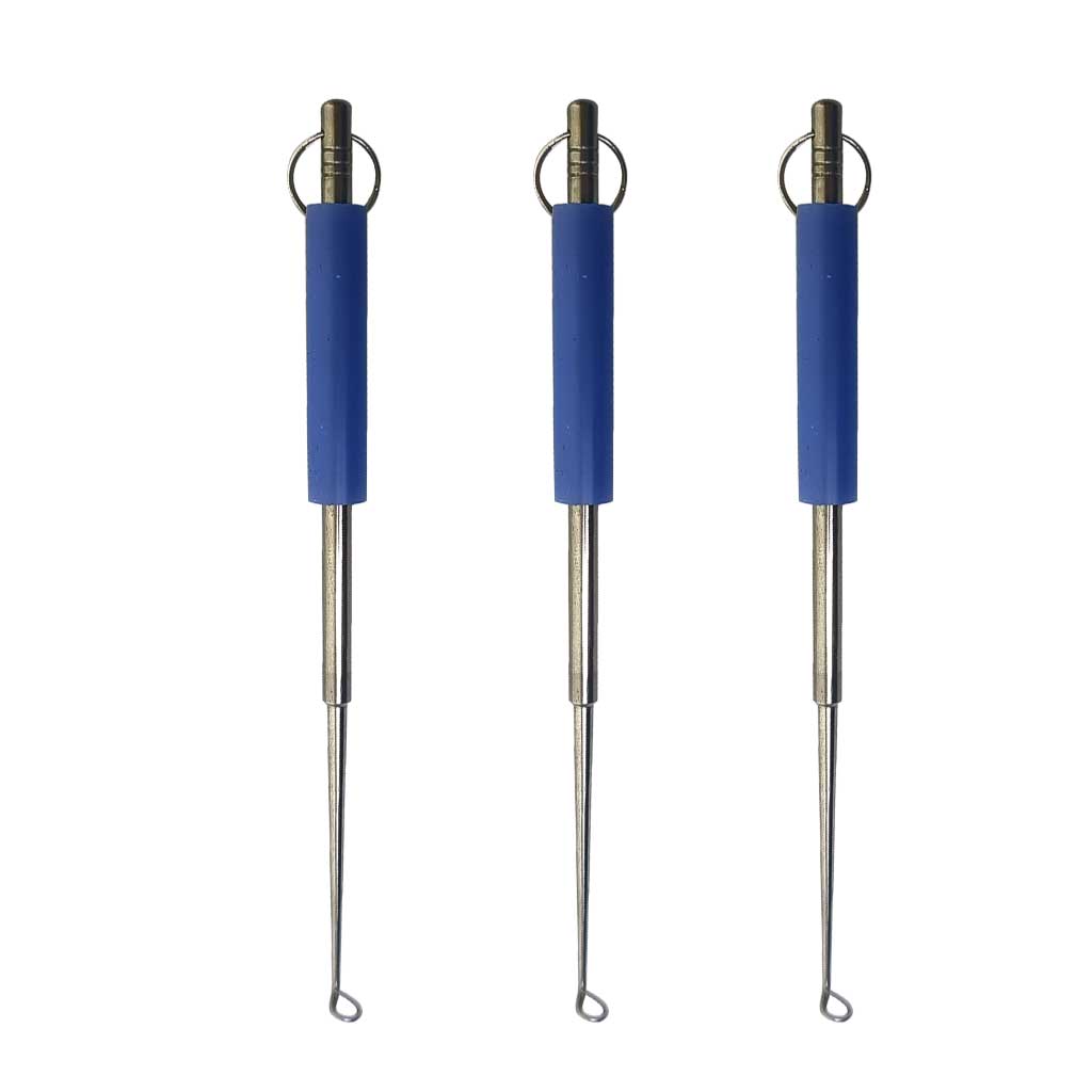3-Pack Stainless Steel Fish Ho - Fishing Rod Building Kit ulasan dan harga