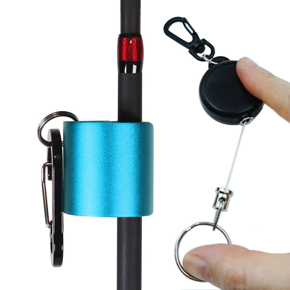 1 Kit Wearable Fishing Rod Cli - Fishing Rod Fly ulasan dan harga