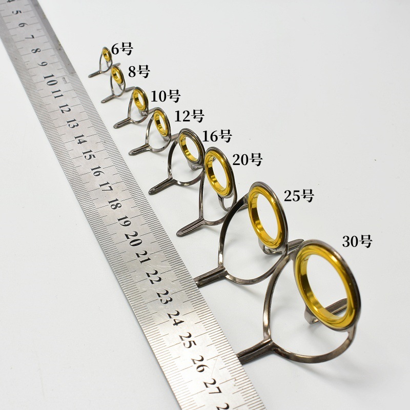 8Pcs Fishing Tackle Stainless  - Fishing Rod Guide Replacement ulasan dan harga