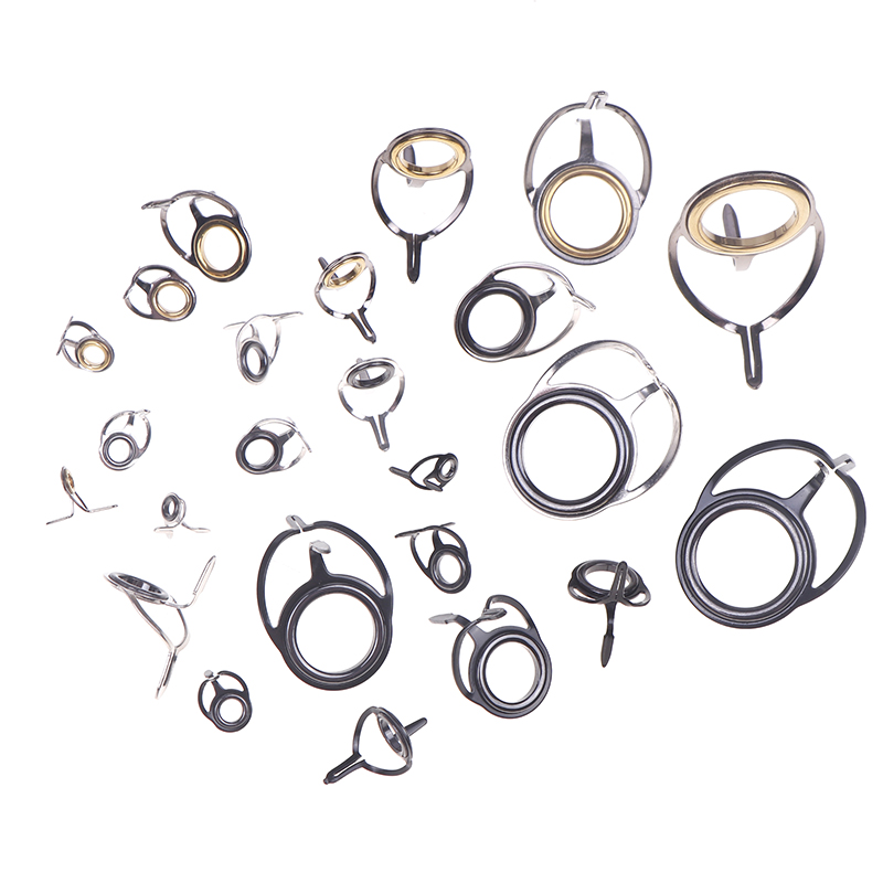 8Pcs Fishing Tackle Stainless  - Fishing Rod Guide Replacement ulasan dan harga