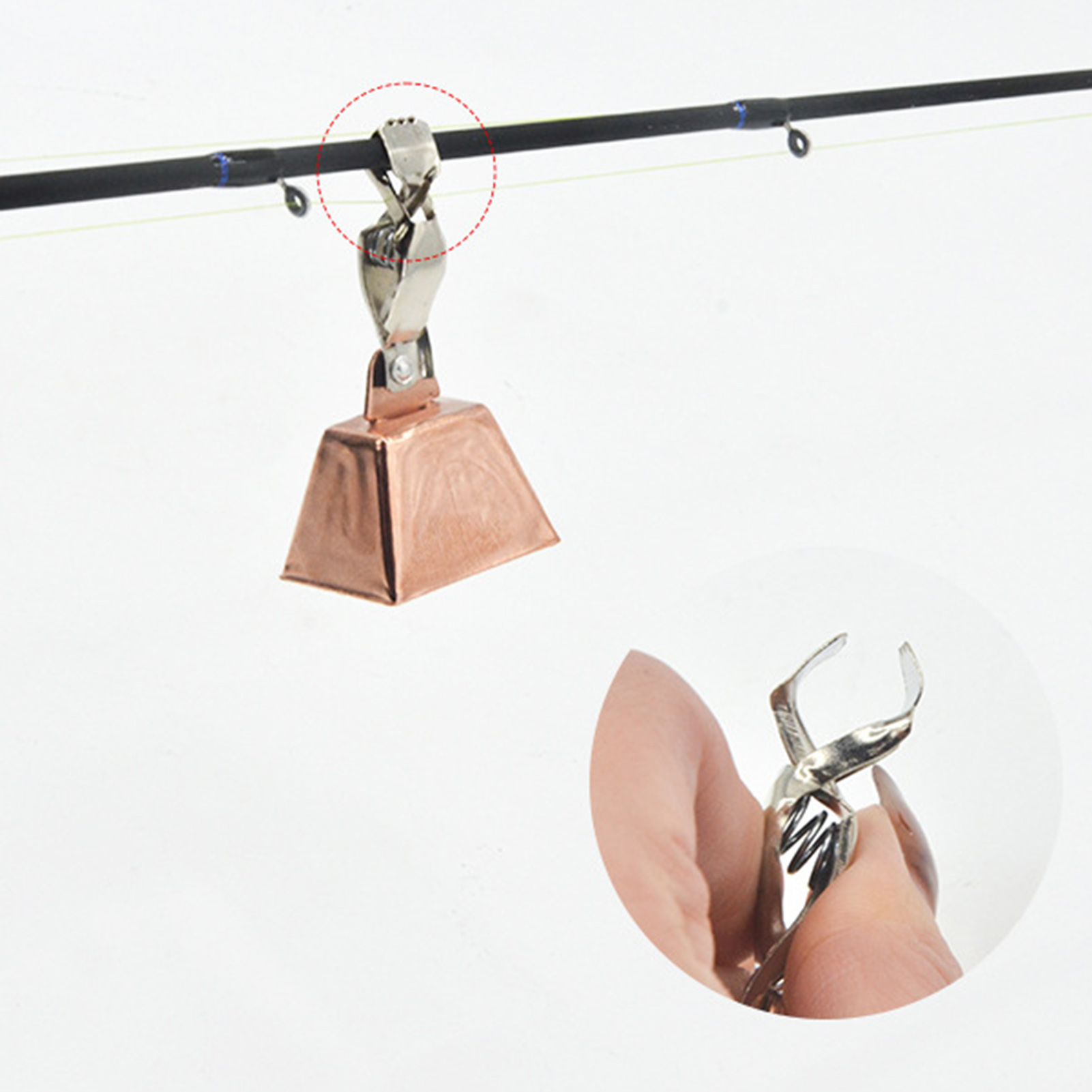 Fishing Bell Alarm Stainless S - Fishing Rod Casting ulasan dan harga