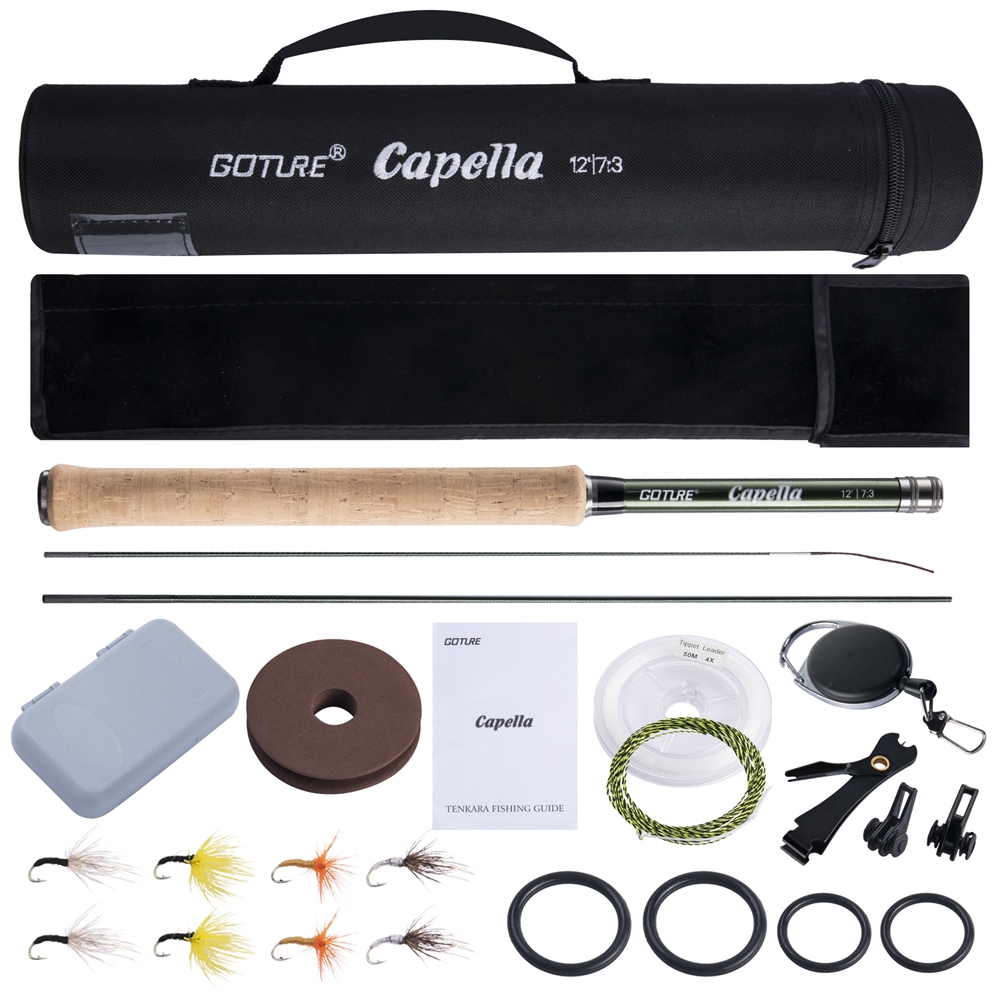 Goture Tenkara Fly Fishing Rod - Fishing Rod Carbon Fiber ulasan dan harga