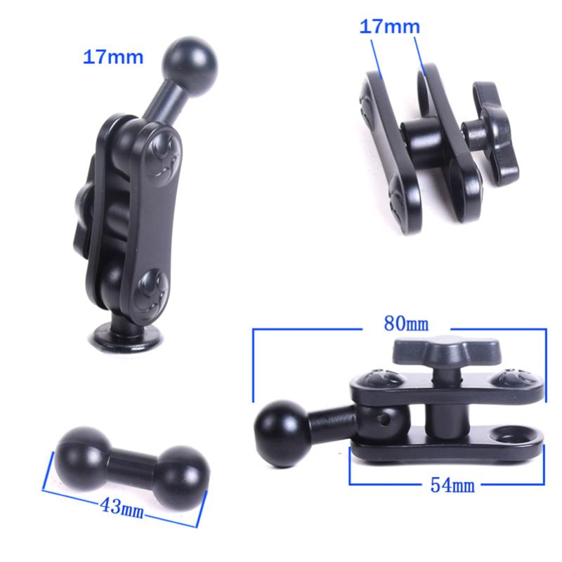 Alloy 17mm Ball Mount Extensio - Fishing Rod Holder ulasan dan harga