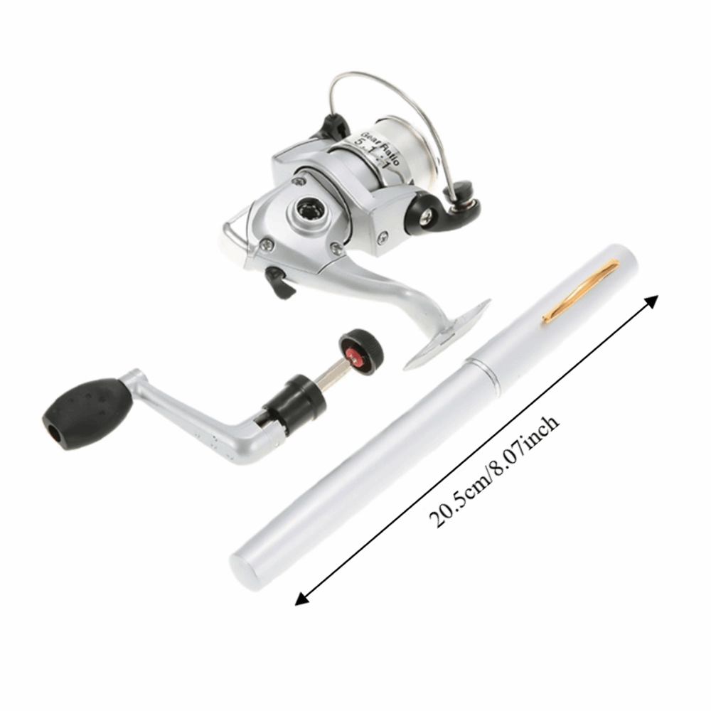 Portable Telescopic Pocket Fis - Fishing Rod Fly ulasan dan harga