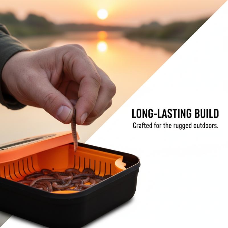 New Carp Fishing Bait Box Feed - Fishing Rod Case ulasan dan harga