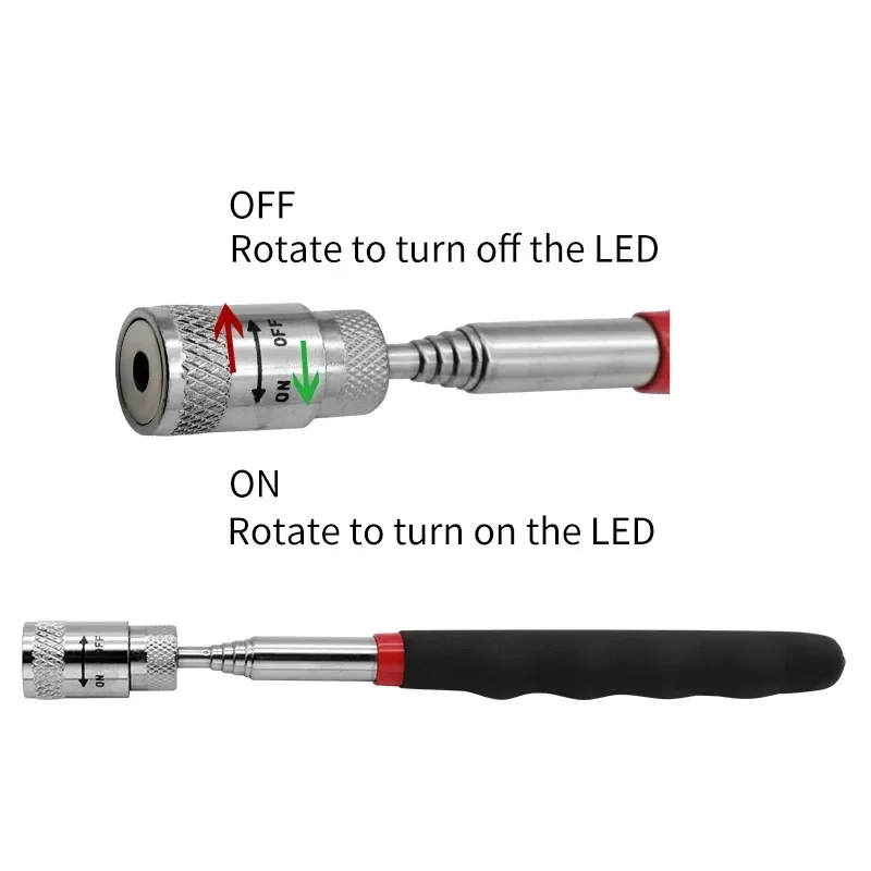 Telescopic Magnetic Pen with L - Fishing Rod Travel ulasan dan harga