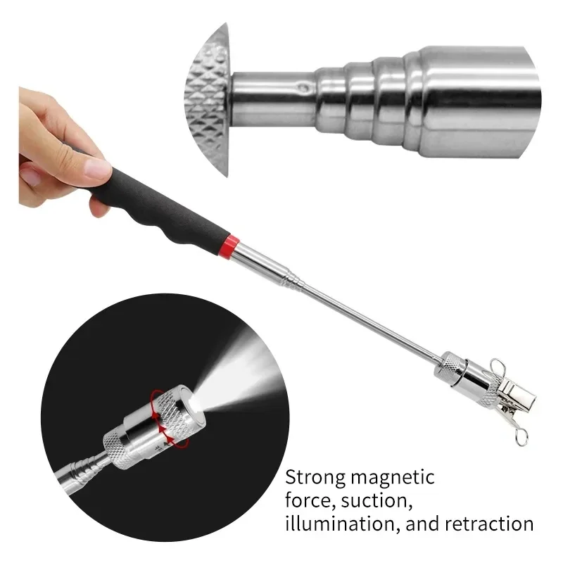Telescopic Magnetic Pen with L - Fishing Rod Travel ulasan dan harga