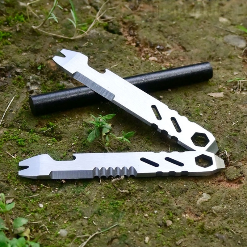 Mini Stainless Steel Crowbar,  - Fishing Rod Travel ulasan dan harga