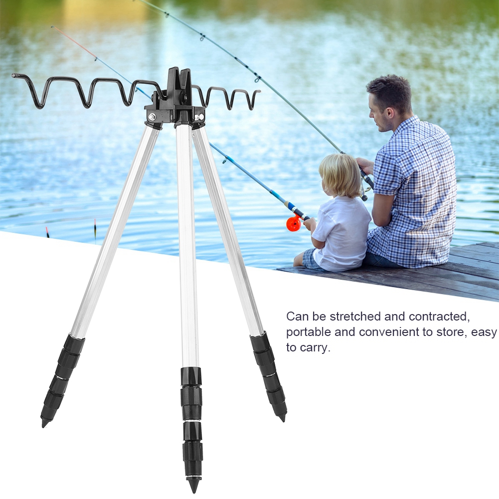 Fishing Pole Tripod Holders Mu - Fishing Rod Casting ulasan dan harga