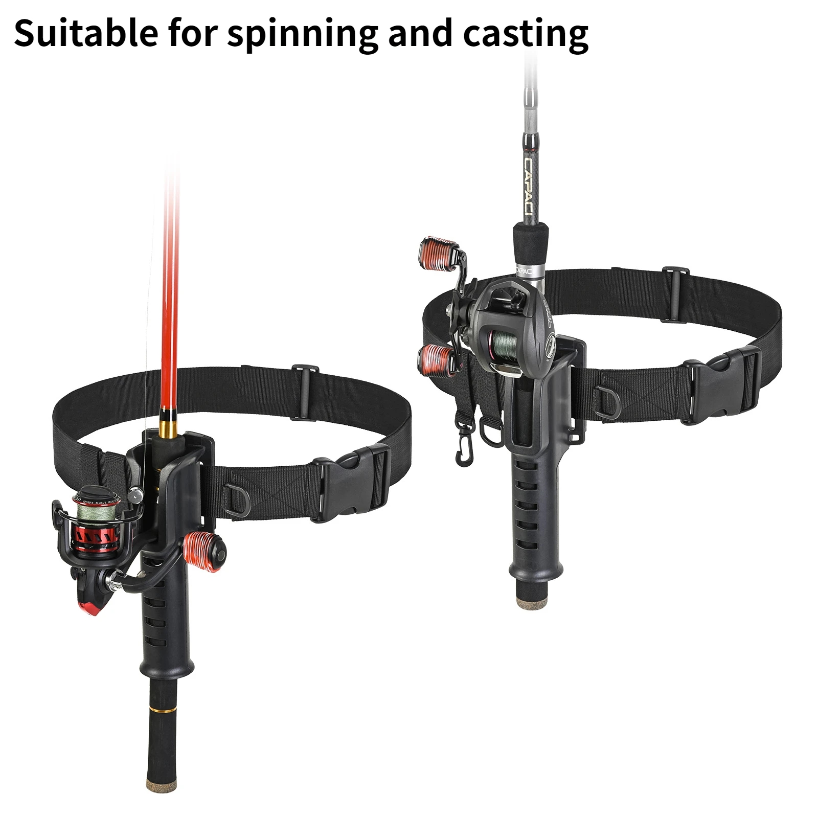 Hanging Fishing Waist Belt Rod - Fishing Rod Spinning ulasan dan harga