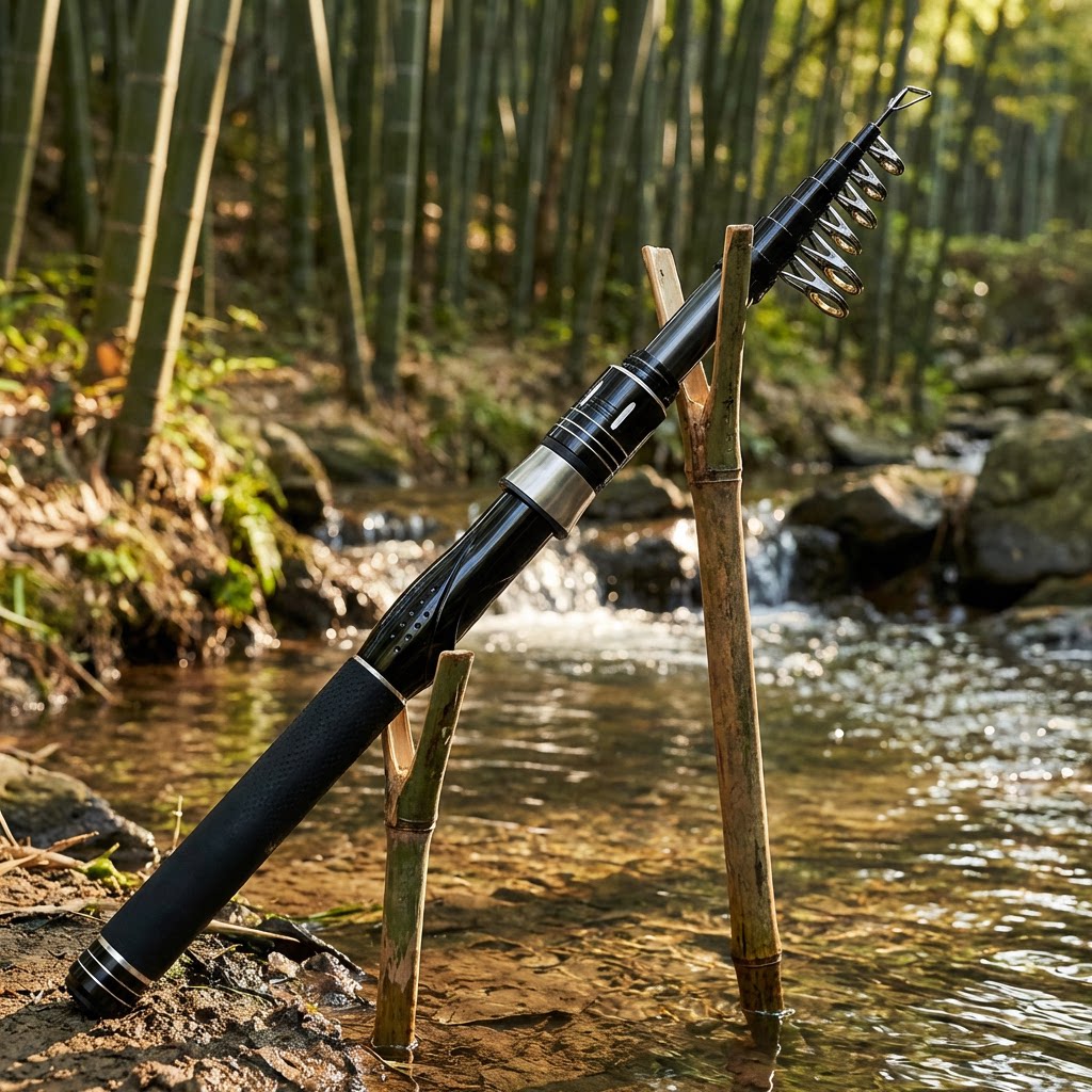 Ultralight Telescopic Carbon F - Fishing Rod Travel ulasan dan harga