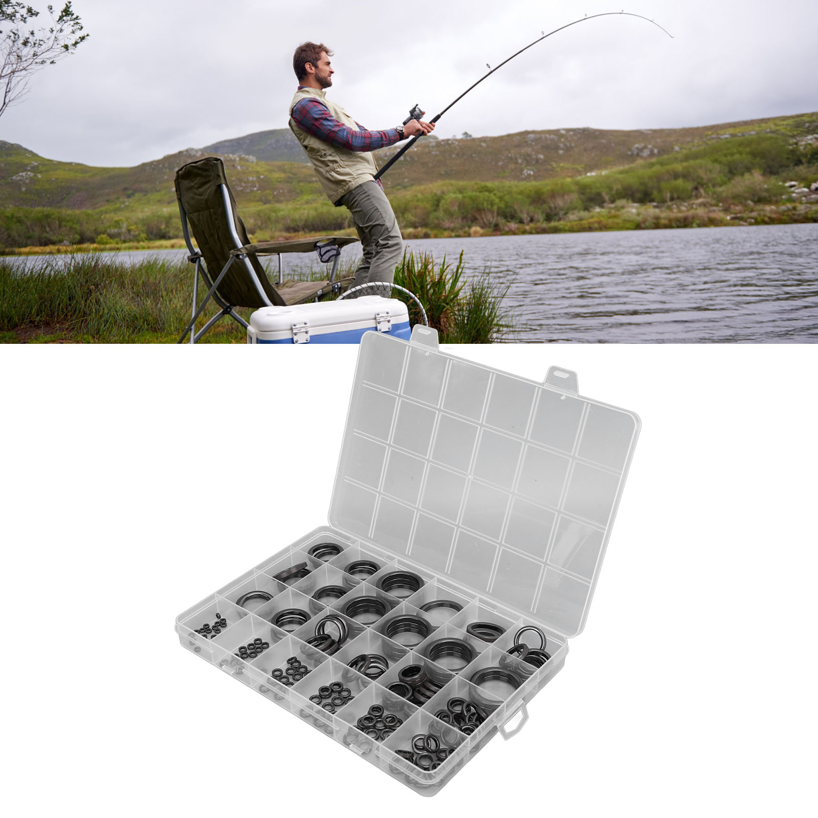 Fishing Rod Guide Repair Kit F - Fishing Rod Repair Kit ulasan dan harga