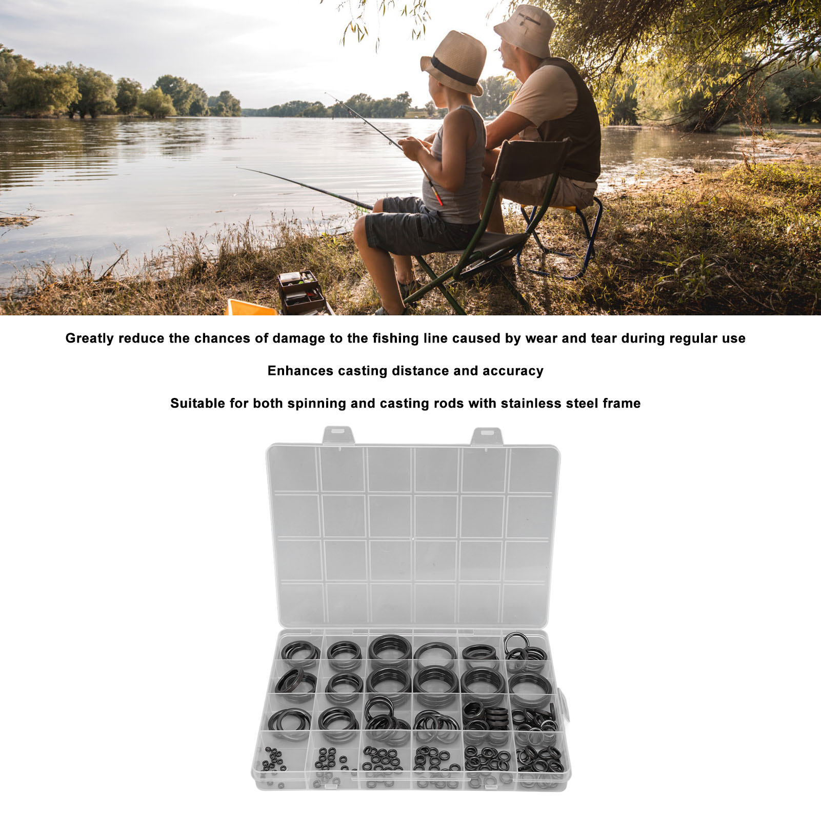 Fishing Rod Guide Repair Kit F - Fishing Rod Repair Kit ulasan dan harga