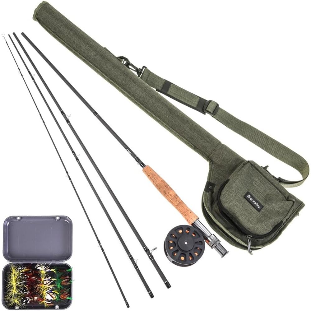 Portable Fishing Kit: Rod, Car - Fishing Rod Case ulasan dan harga
