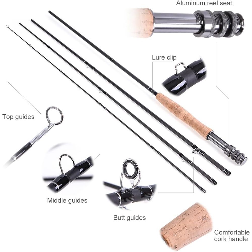 Portable Fishing Kit: Rod, Car - Fishing Rod Case ulasan dan harga