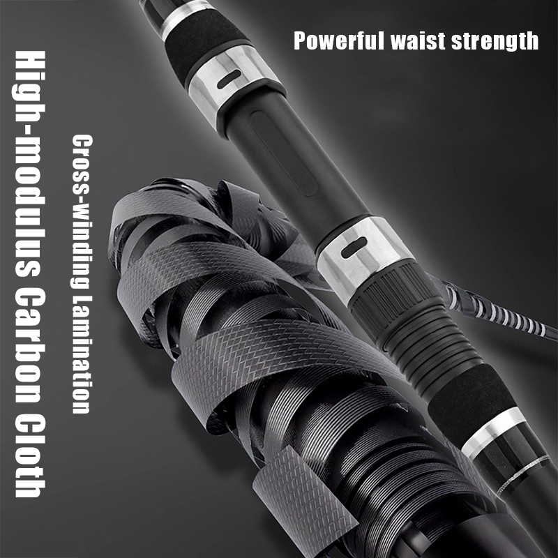 3.3M-3.9M Carp 4 Pieces Fishin - Fishing Rod Surf ulasan dan harga