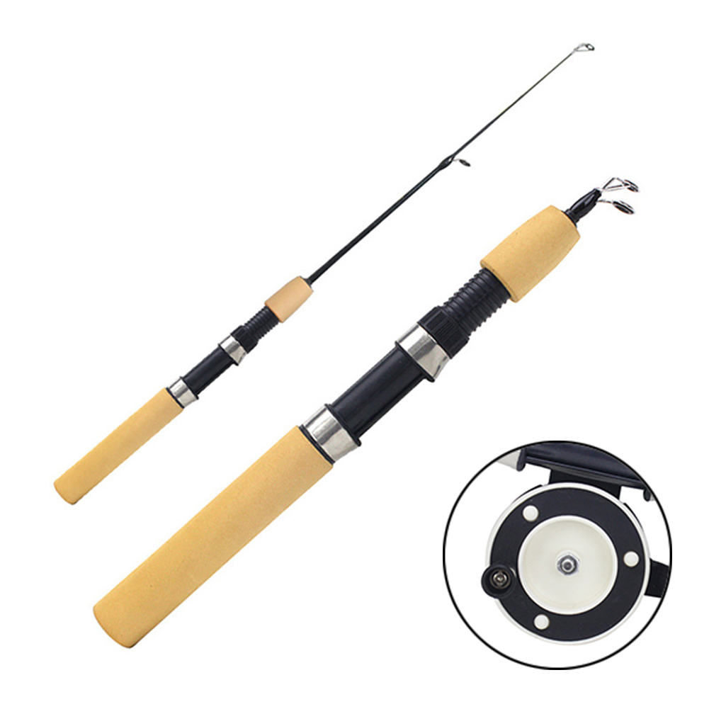Ice Fishing Rod Portable Spinn - Fishing Rod Ice ulasan dan harga