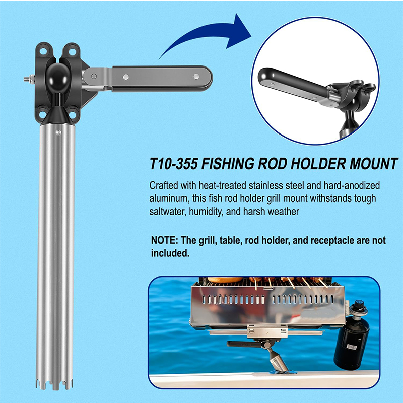 All-Angle Adjustable Fish Rod  - Fishing Rod Holder ulasan dan harga