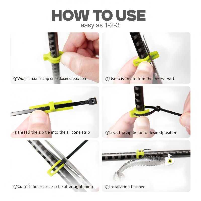Silicone Lure Hanger Hook​ – U - Fishing Rod Combo ulasan dan harga