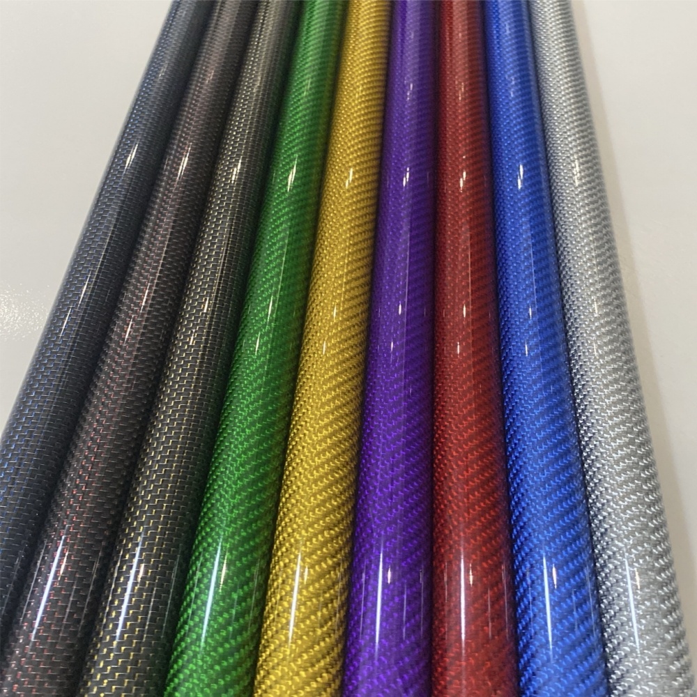 Carbon Fiber Tube Color 3K Twi - Fishing Rod Carbon Fiber ulasan dan harga