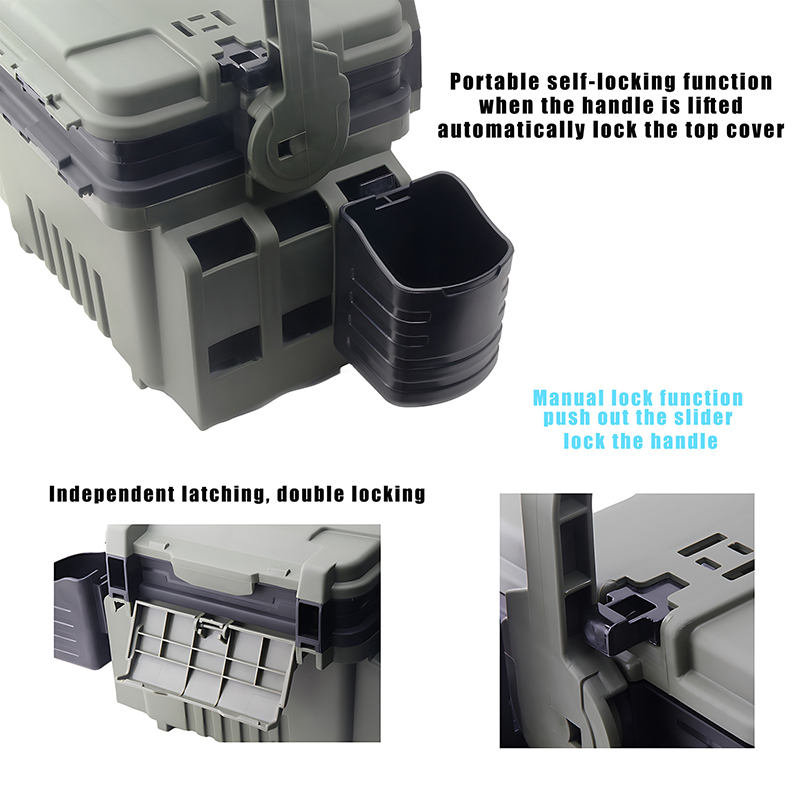 JSFUN Fishing Box Barrel Holde - Fishing Rod Travel ulasan dan harga