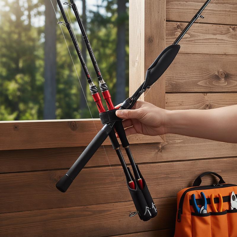 Adjustable Fishing Pole Sling  - Fishing Rod Combo ulasan dan harga