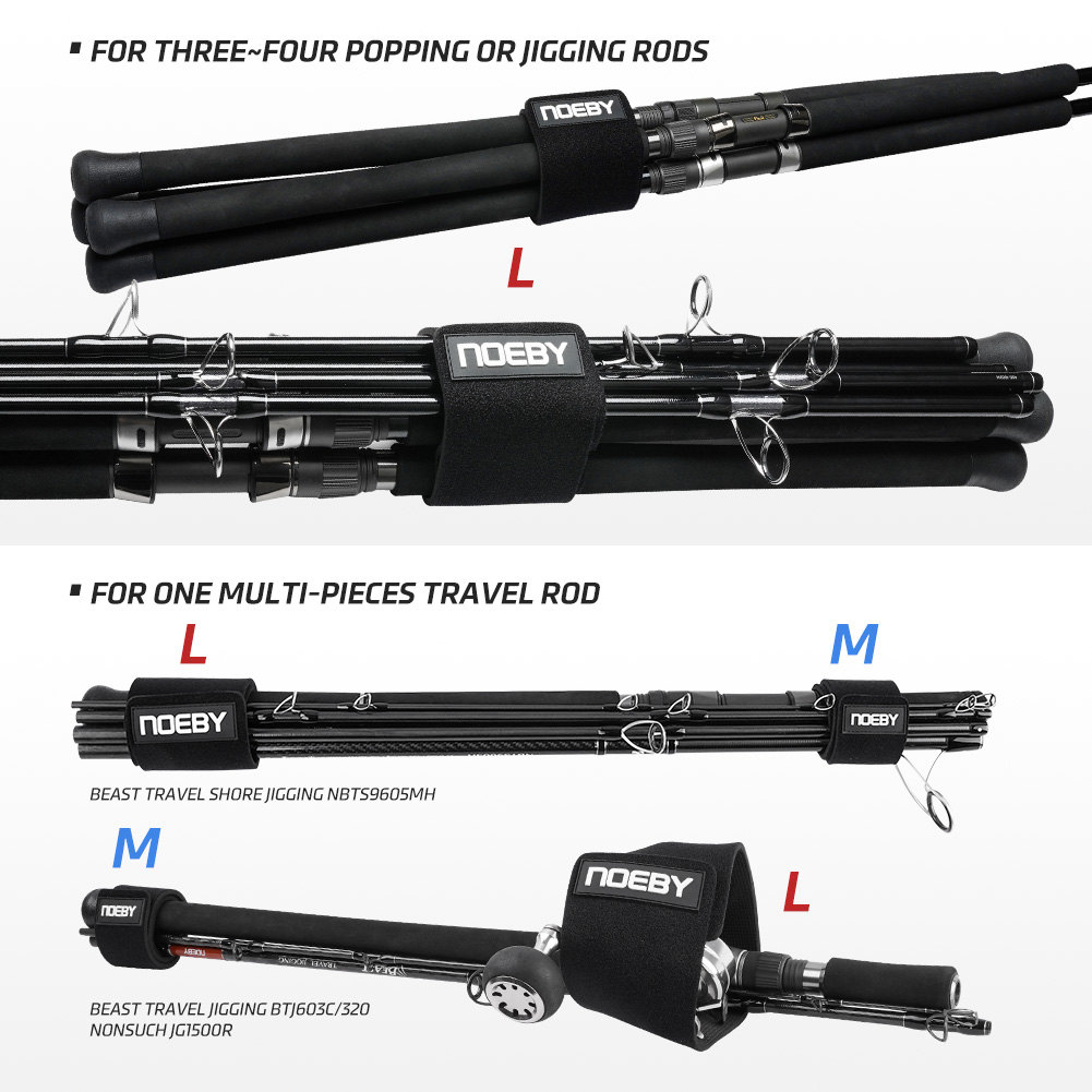 NOEBY Fishing Rod Strap Wide P - Fishing Rod Spinning ulasan dan harga