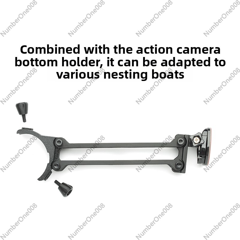 Sonar Depth Finder Mount with  - Fishing Rod Boat ulasan dan harga