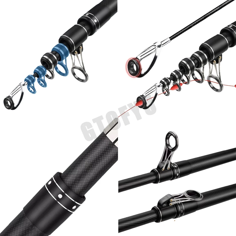 3.6m 4.5m 5.0m 5.4m Telescopic - Fishing Rod Surf ulasan dan harga