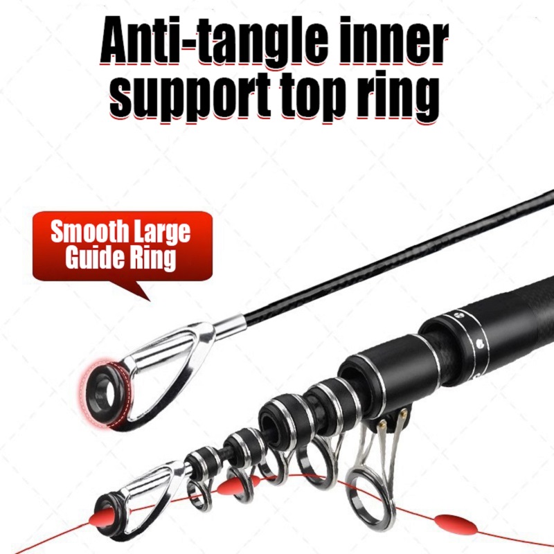 3.6m 4.5m 5.0m 5.4m Telescopic - Fishing Rod Surf ulasan dan harga
