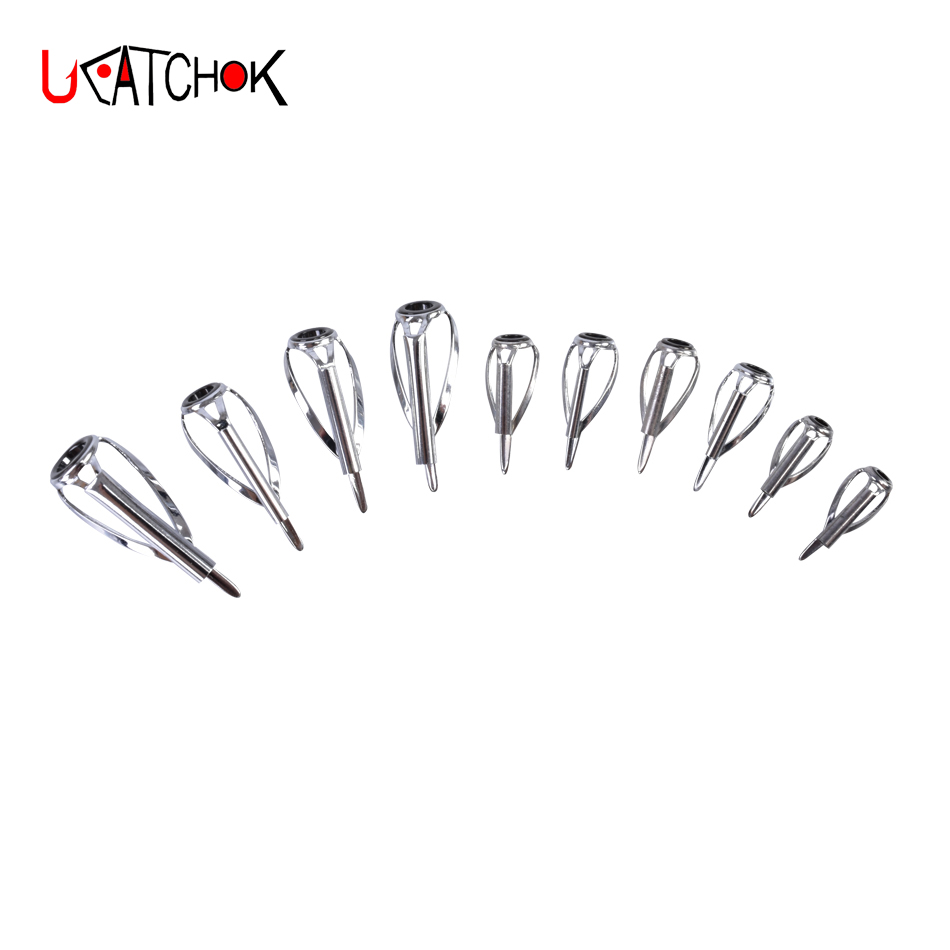 10pcs/pack top guide enhanced  - Fishing Rod Guide Replacement ulasan dan harga
