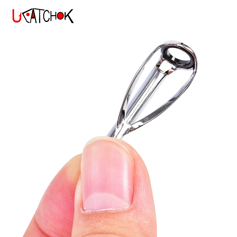10pcs/pack top guide enhanced  - Fishing Rod Guide Replacement ulasan dan harga