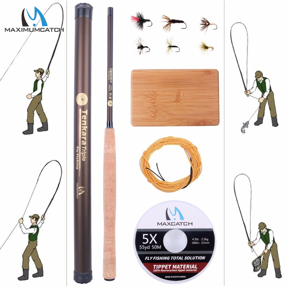 Maximumcatch 9-13FT V-Tenkara  - Fishing Rod Carbon Fiber ulasan dan harga