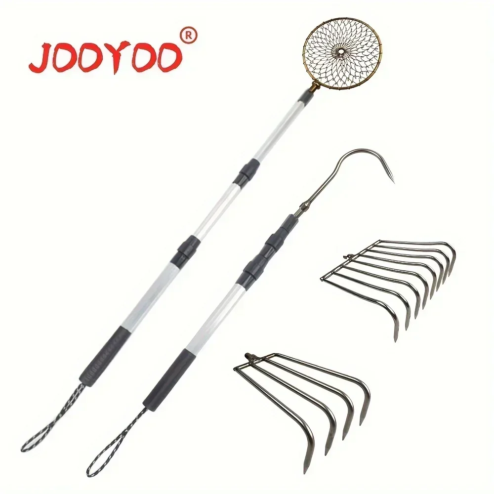 1pc JOOYOO Telescopic Aluminum - Fishing Rod Ice ulasan dan harga