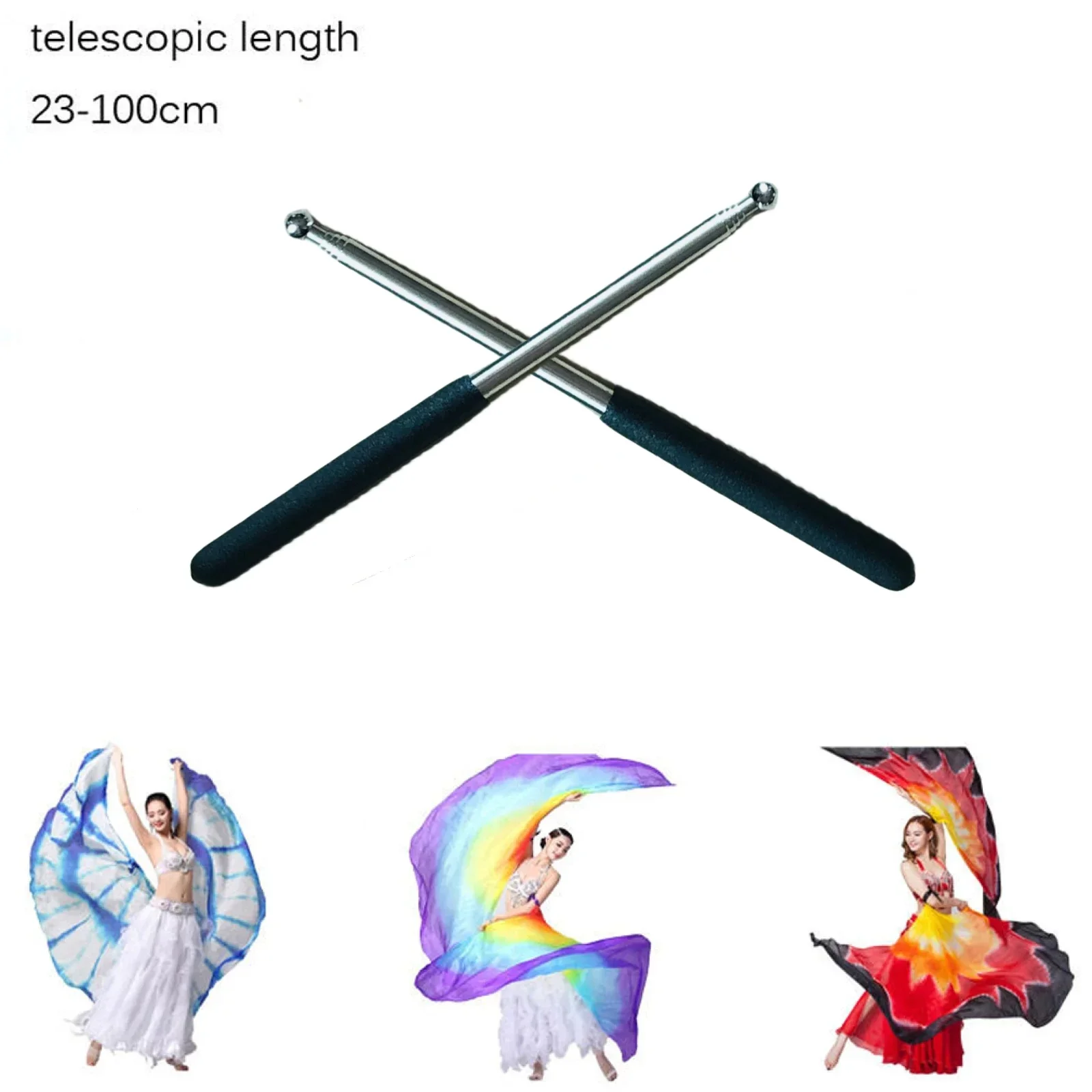 Belly Dance Accessories Belly  - Fishing Rod Telescopic ulasan dan harga