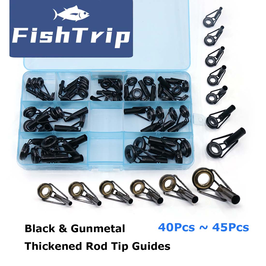 FishTrip Rod Tip Repair Kit 5~ - Fishing Rod Tip Replacement ulasan dan harga