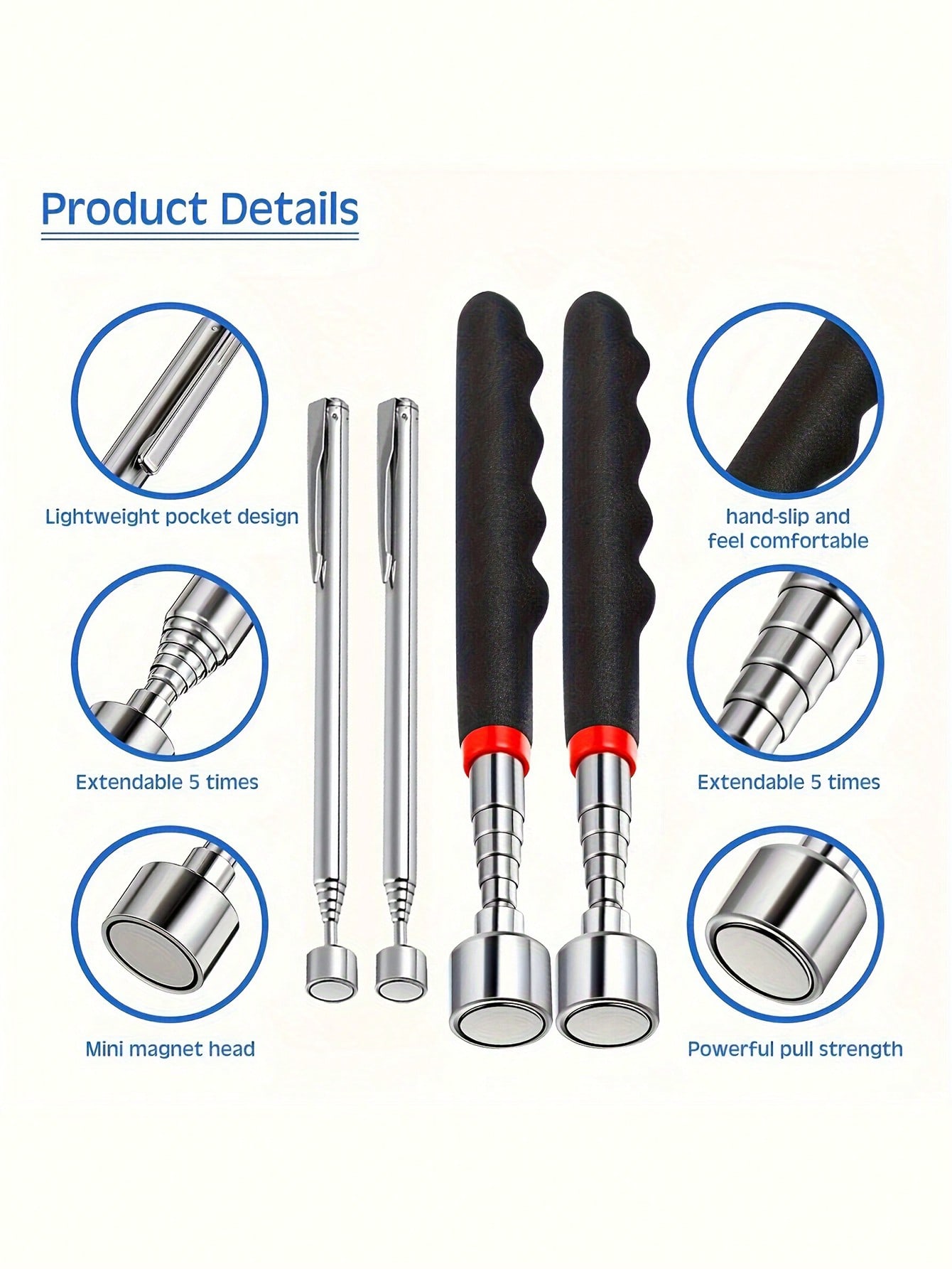 Retractable Magnet Pickup Tool - Fishing Rod Telescopic ulasan dan harga