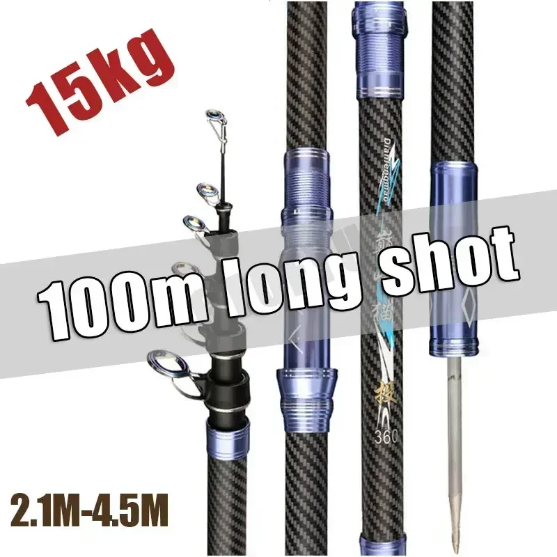Best Telescopic Portable Rotar - Fishing Rod Surf ulasan dan harga