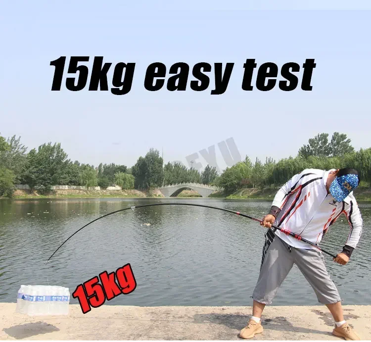 2.1M Carbon Fishing Rod 30kg a - Fishing Rod Surf ulasan dan harga